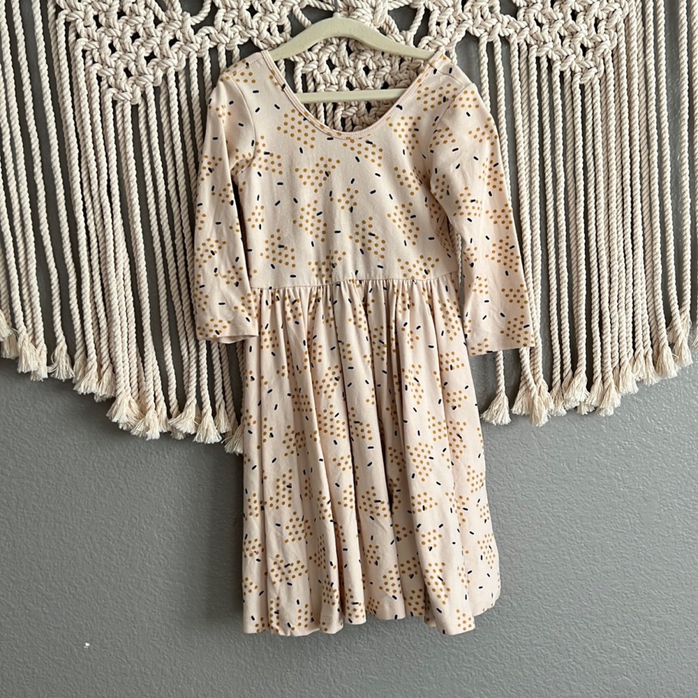 Alice+Ames twirl dress with sleeve. Size 5